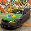 Brasilien Flagge Motorhaube