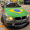 Brasilien Flagge Motorhaube