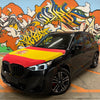 Spanien Flagge Motorhaube