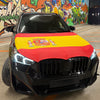 Spanien Flagge Motorhaube
