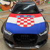 Kroatien Flagge Motorhaube
