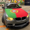 Portugal Flagge Motorhaube