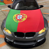 Portugal Flagge Motorhaube