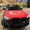 Türkei Flagge Motorhaube