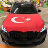 Türkei Flagge Motorhaube
